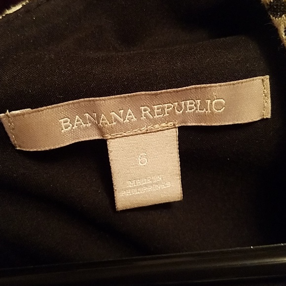 Banana Republic Peplum Dress Sz 6 - Picture 3 of 6